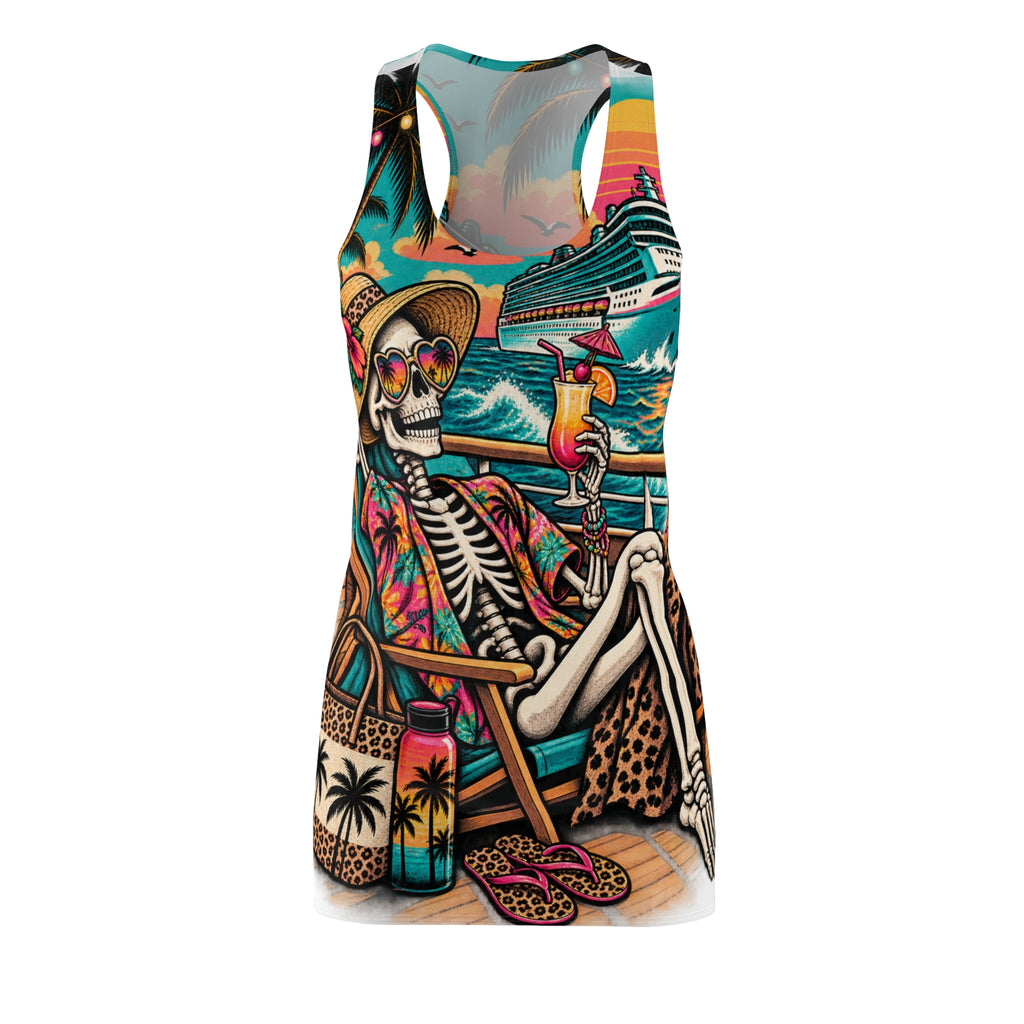 Women's Cut & Sew Racerback Dress (AOP)