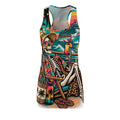 Women's Cut & Sew Racerback Dress (AOP)