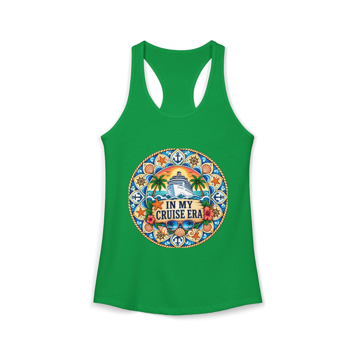 Cruise Retro Women's Ideal Racerback Tank