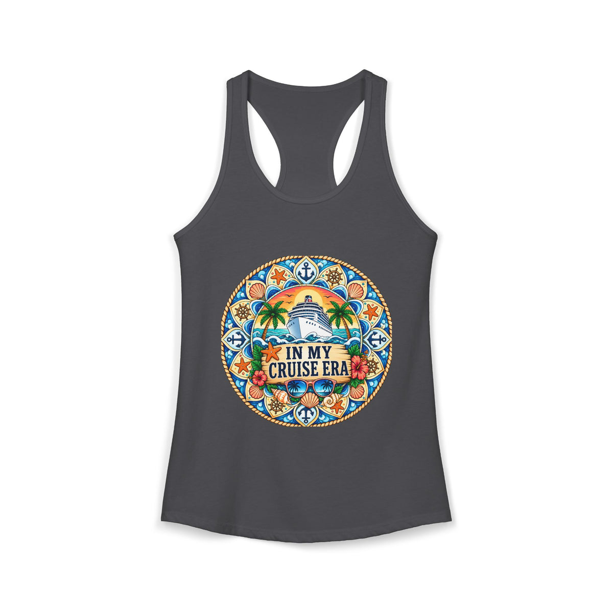 Cruise Retro Women's Ideal Racerback Tank