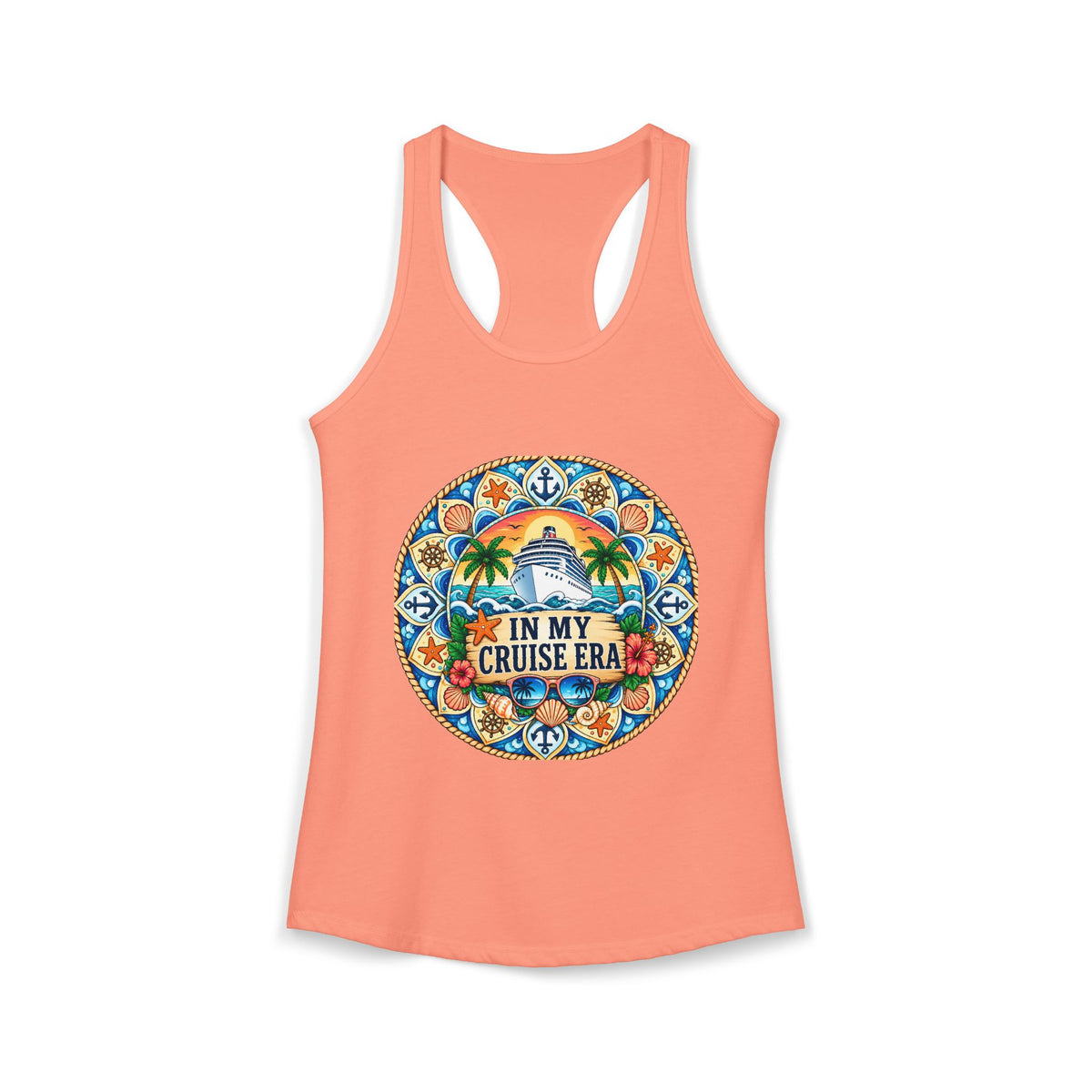 Cruise Retro Women's Ideal Racerback Tank