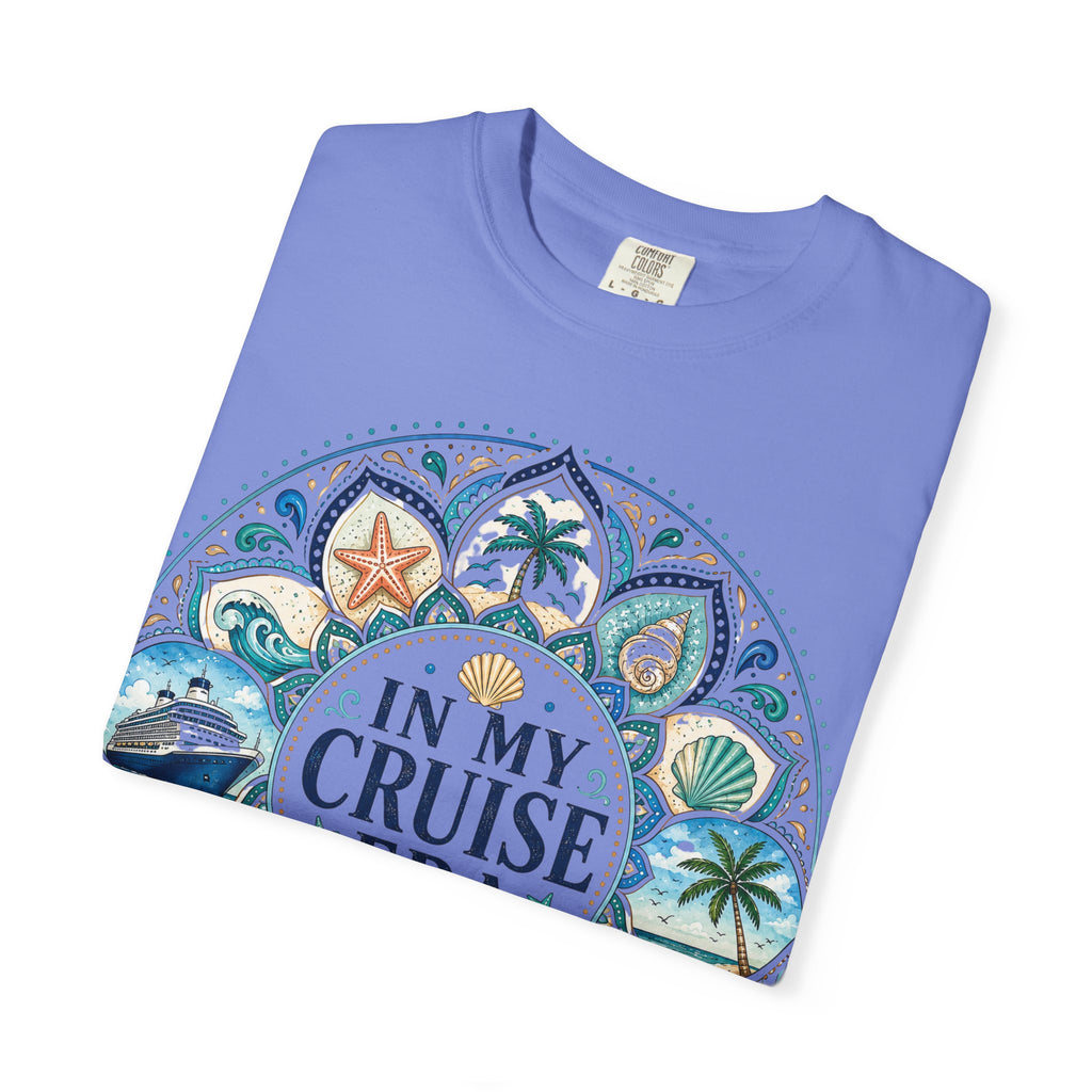 In My Cruise Era T-shirt | Nautical Mandala, Palm Trees, Seashells