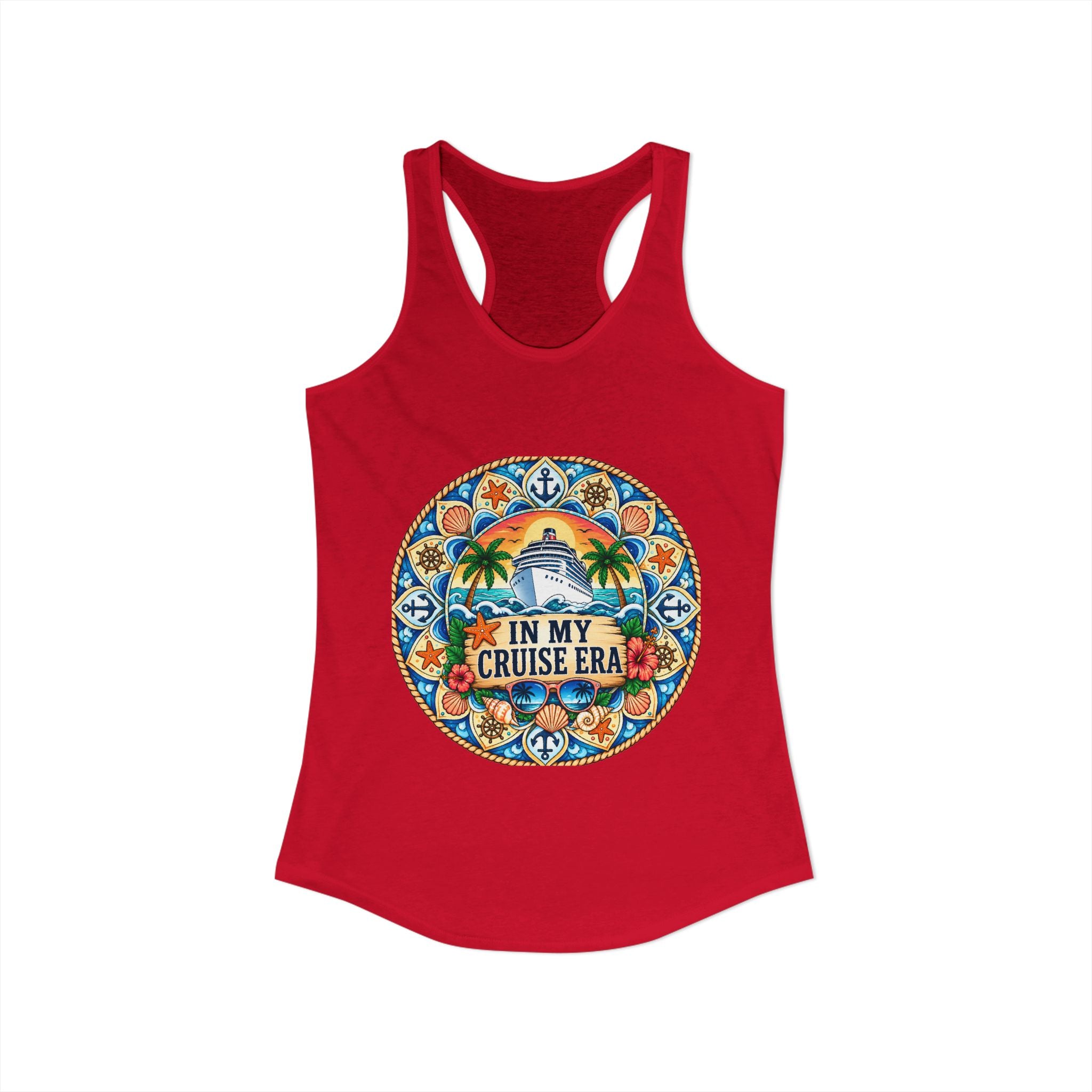 Cruise Retro Women's Ideal Racerback Tank