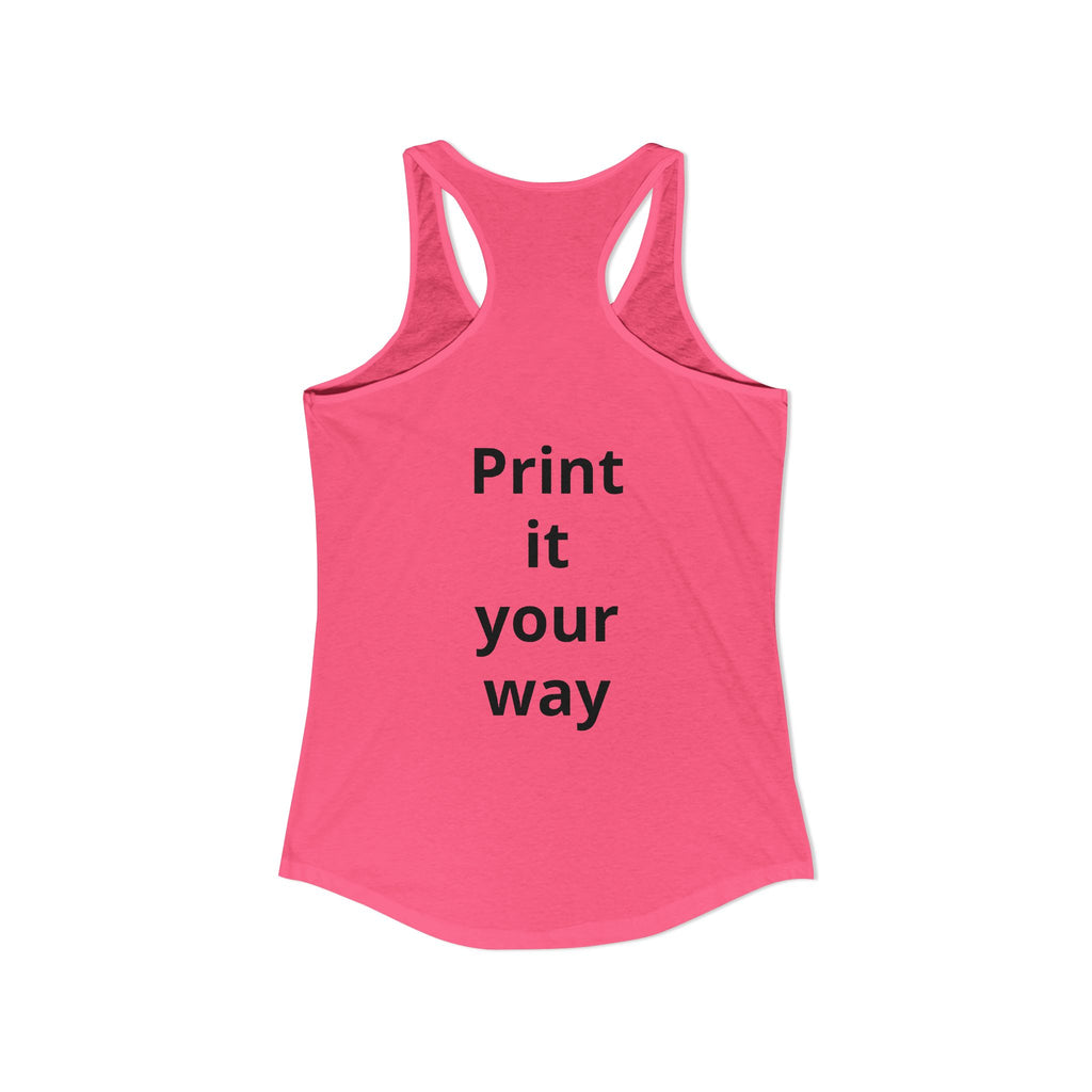 Cruise Retro Women's Ideal Racerback Tank