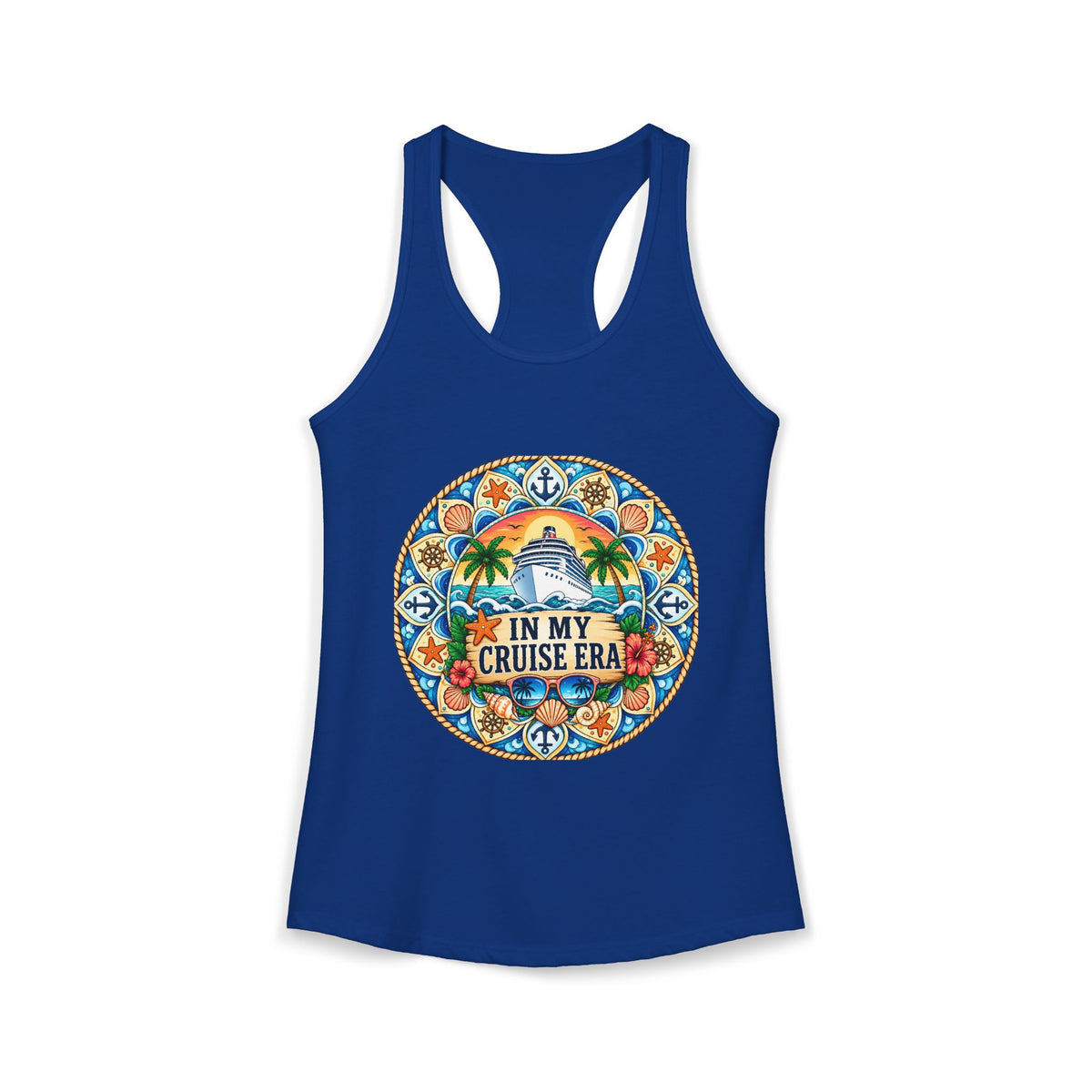 Cruise Retro Women's Ideal Racerback Tank