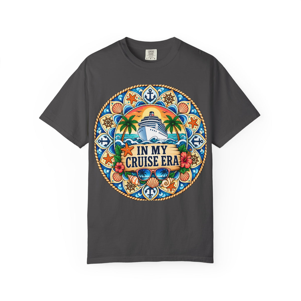 Cruise Vacation T-Shirt — "In My Cruise Era" Tropical Cruise Shirt