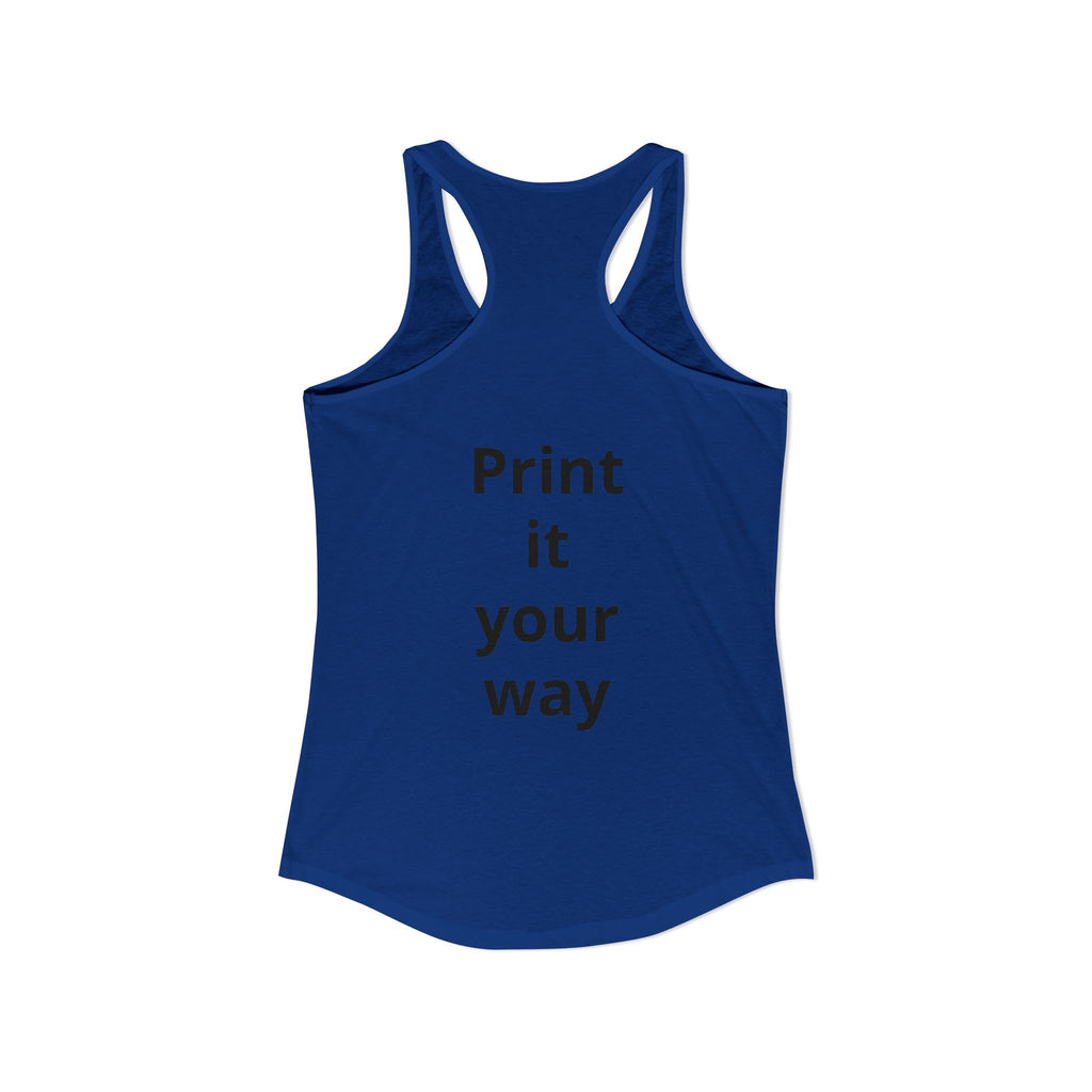 Cruise Retro Women's Ideal Racerback Tank