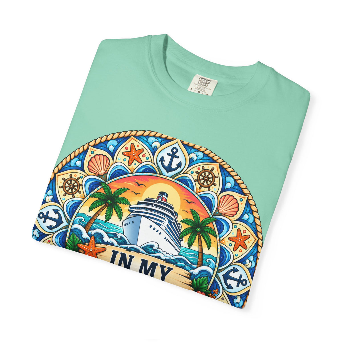 Cruise Vacation T-Shirt — "In My Cruise Era" Tropical Cruise Shirt