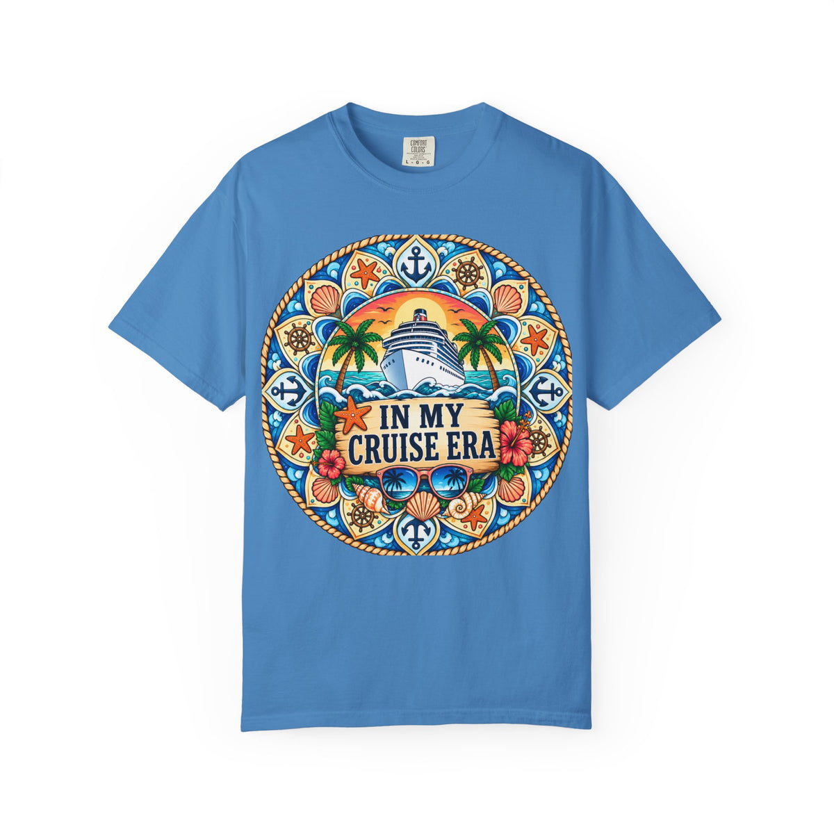 Cruise Vacation T-Shirt — "In My Cruise Era" Tropical Cruise Shirt