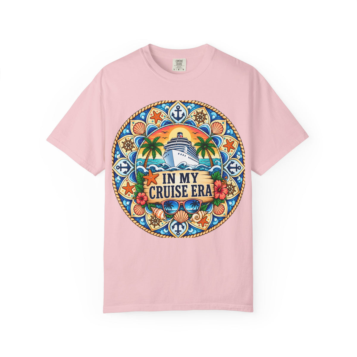 Cruise Vacation T-Shirt — "In My Cruise Era" Tropical Cruise Shirt