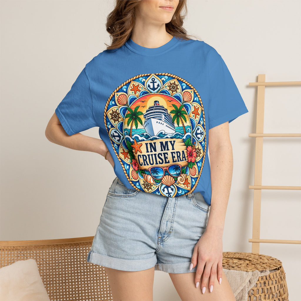 Cruise Vacation T-Shirt — "In My Cruise Era" Tropical Cruise Shirt