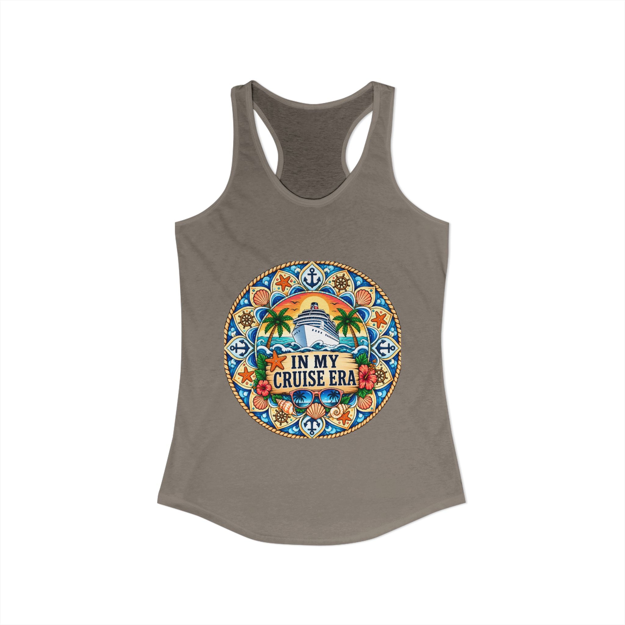 Cruise Retro Women's Ideal Racerback Tank