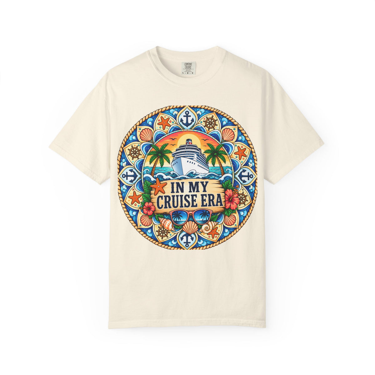 Cruise Vacation T-Shirt — "In My Cruise Era" Tropical Cruise Shirt