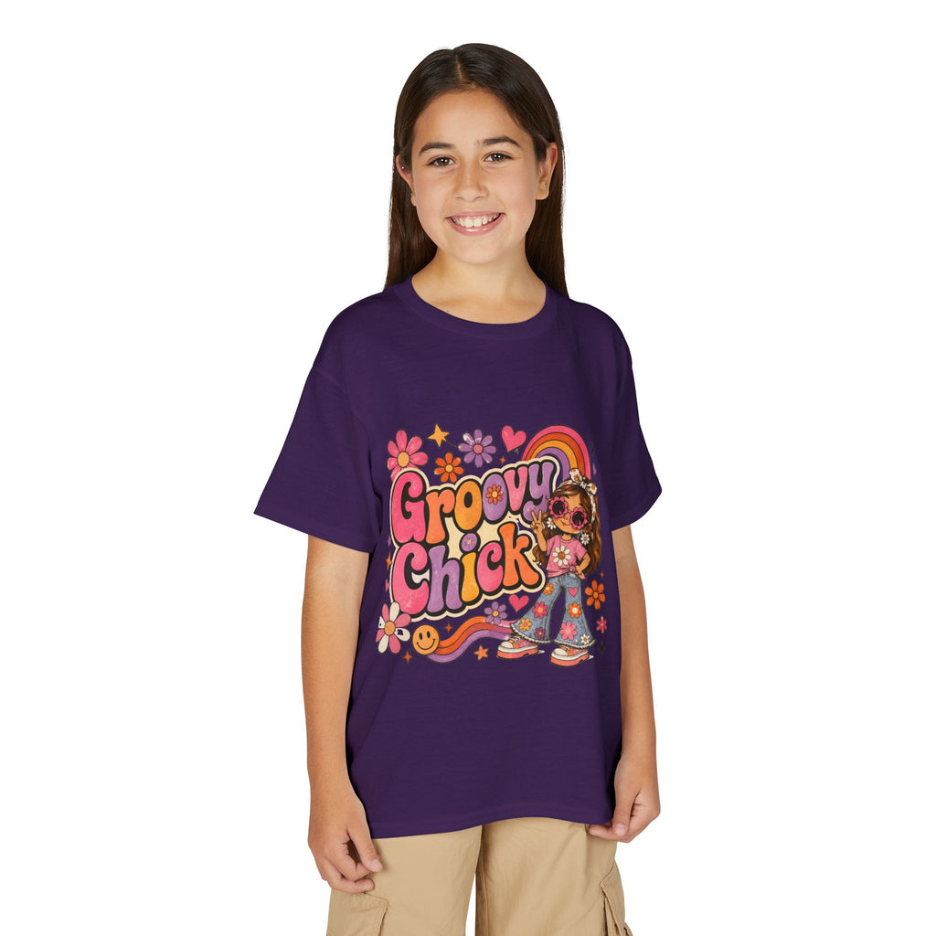 Retro Groovy Youth DryBlend® T-Shirt