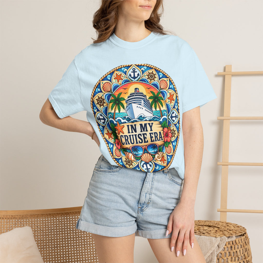 Cruise Vacation T-Shirt — "In My Cruise Era" Tropical Cruise Shirt