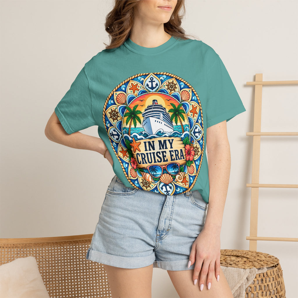 Cruise Vacation T-Shirt — "In My Cruise Era" Tropical Cruise Shirt