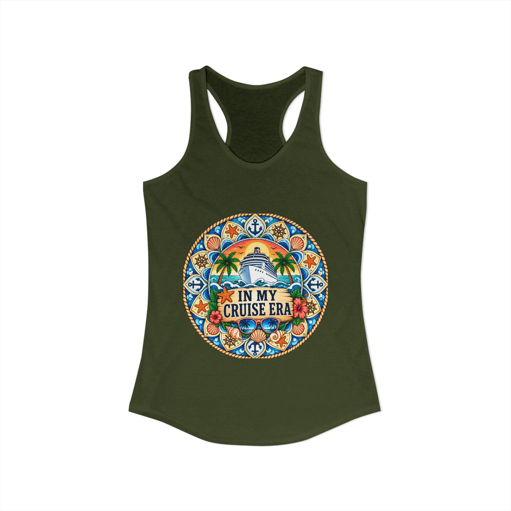 Cruise Retro Women's Ideal Racerback Tank