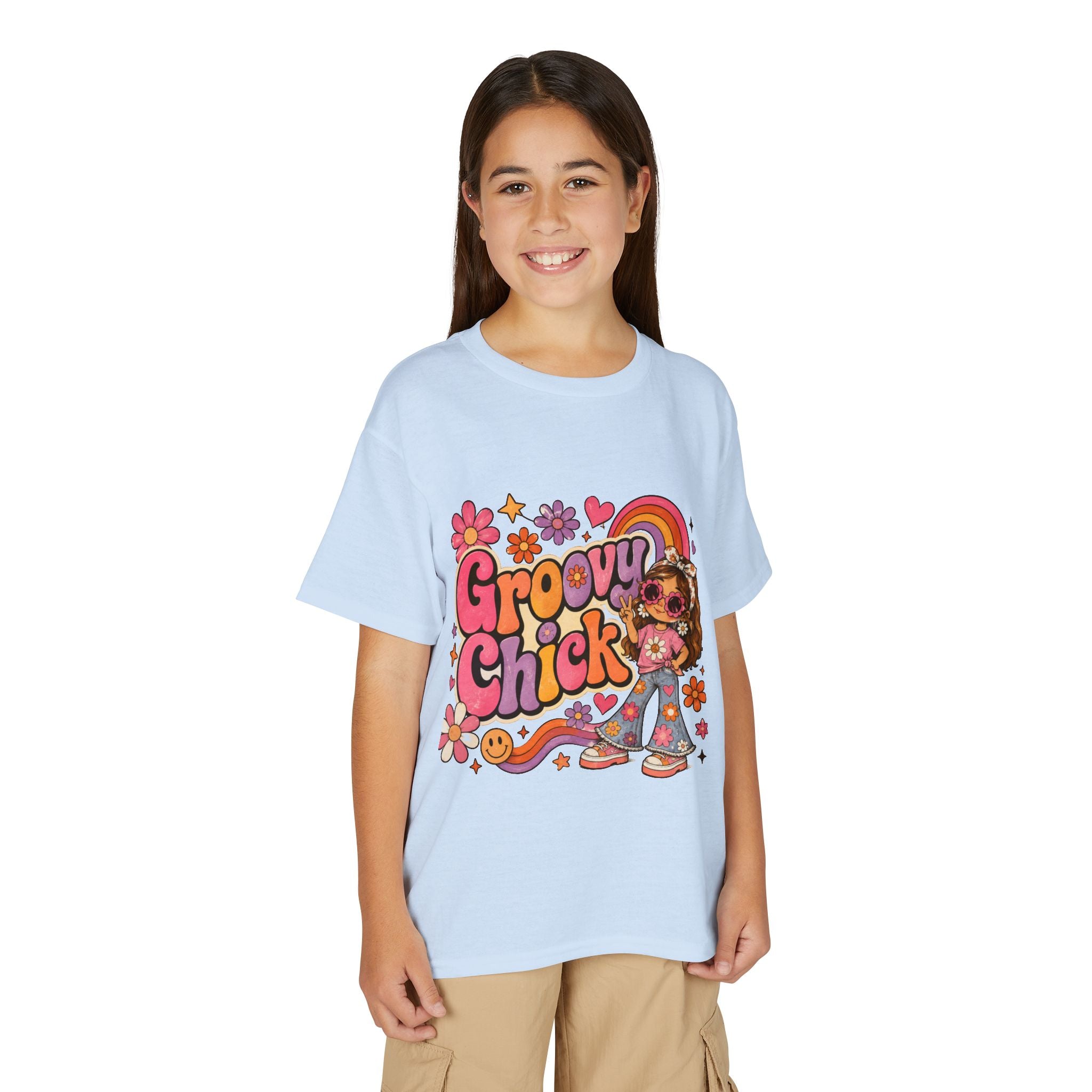 Retro Groovy Youth DryBlend® T-Shirt