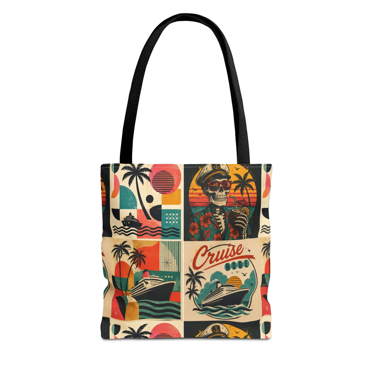 Retro Cruise Tote Bag (AOP)