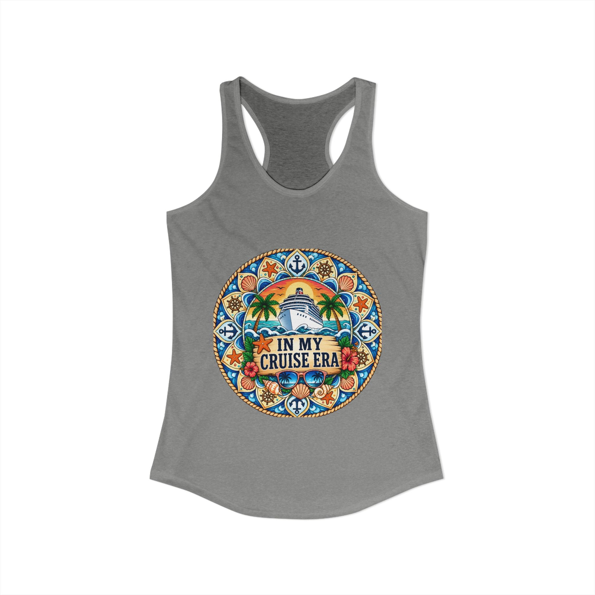 Cruise Retro Women's Ideal Racerback Tank