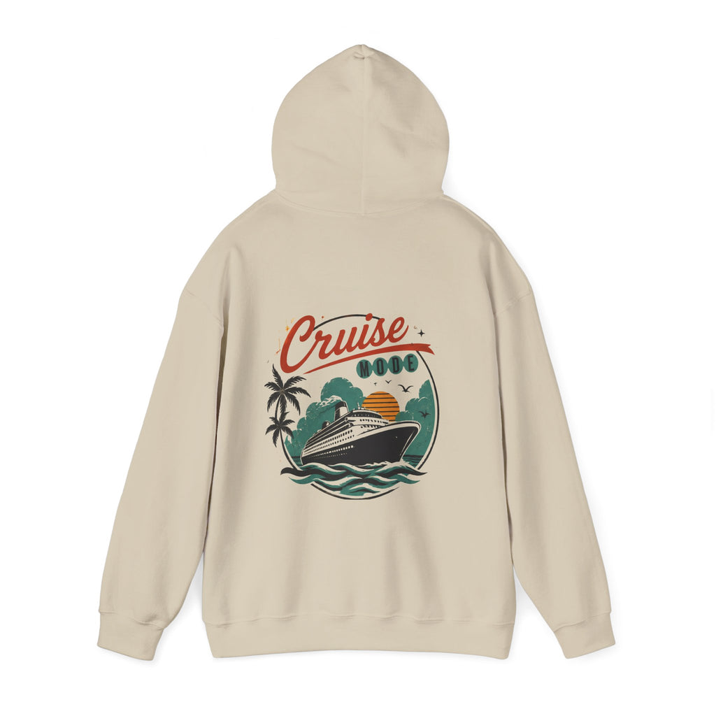 Cruise Ship Hoodie — Retro Tropical Vacation Sweatshirt