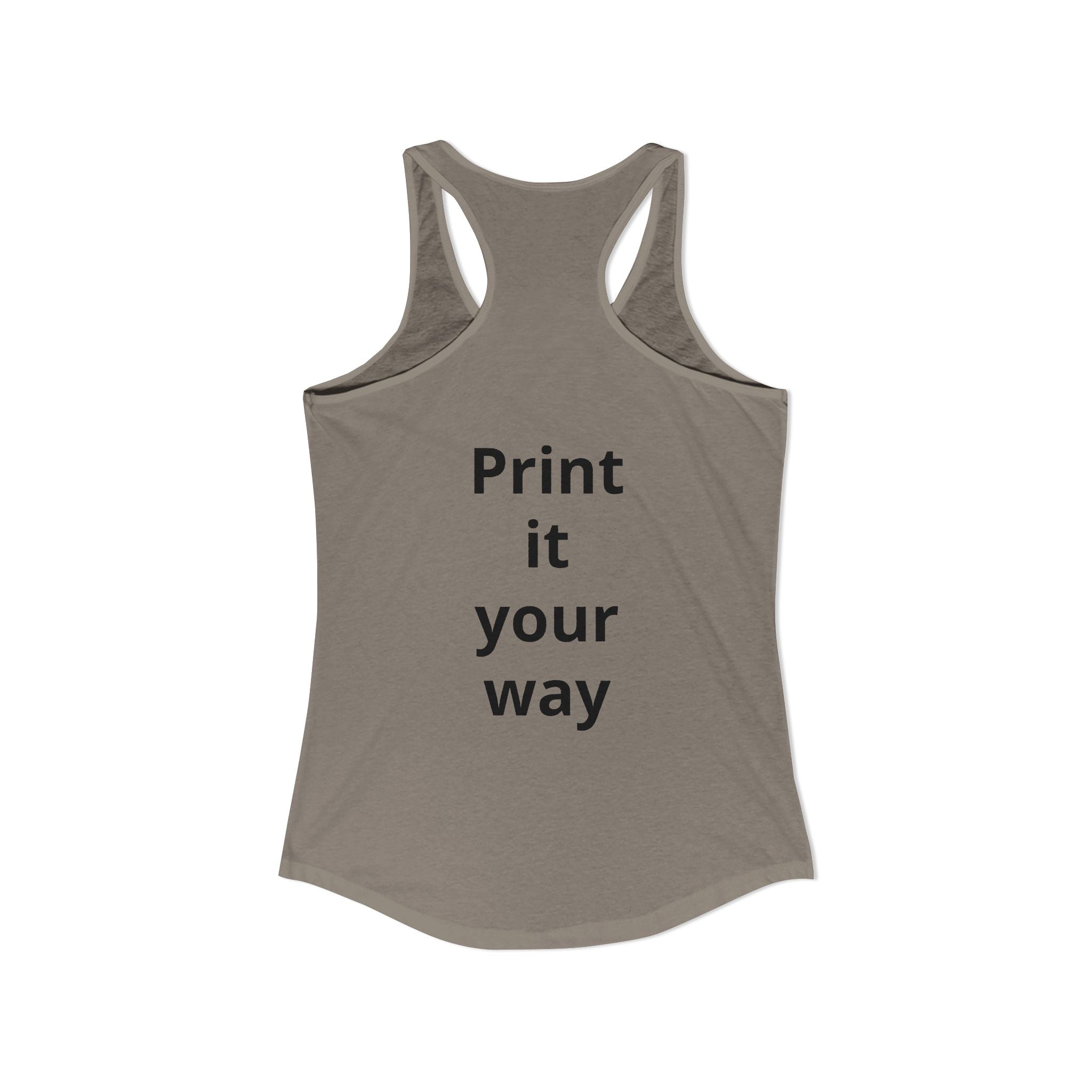 Cruise Retro Women's Ideal Racerback Tank