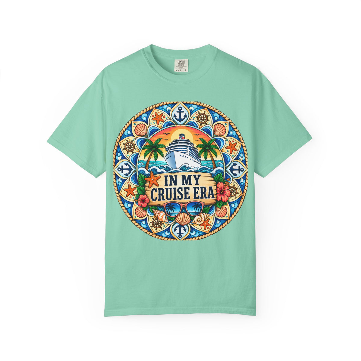 Cruise Vacation T-Shirt — "In My Cruise Era" Tropical Cruise Shirt