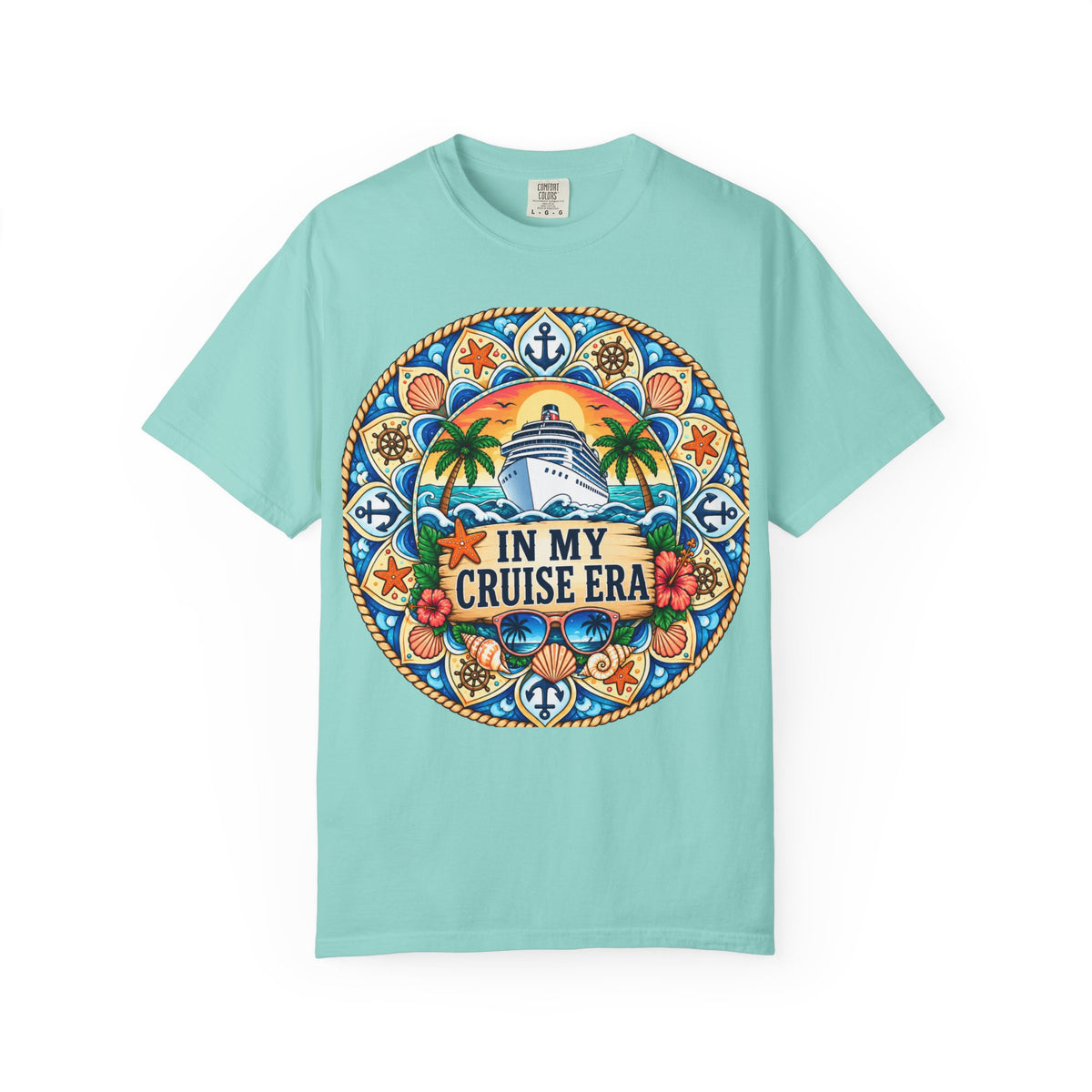 Cruise Vacation T-Shirt — "In My Cruise Era" Tropical Cruise Shirt