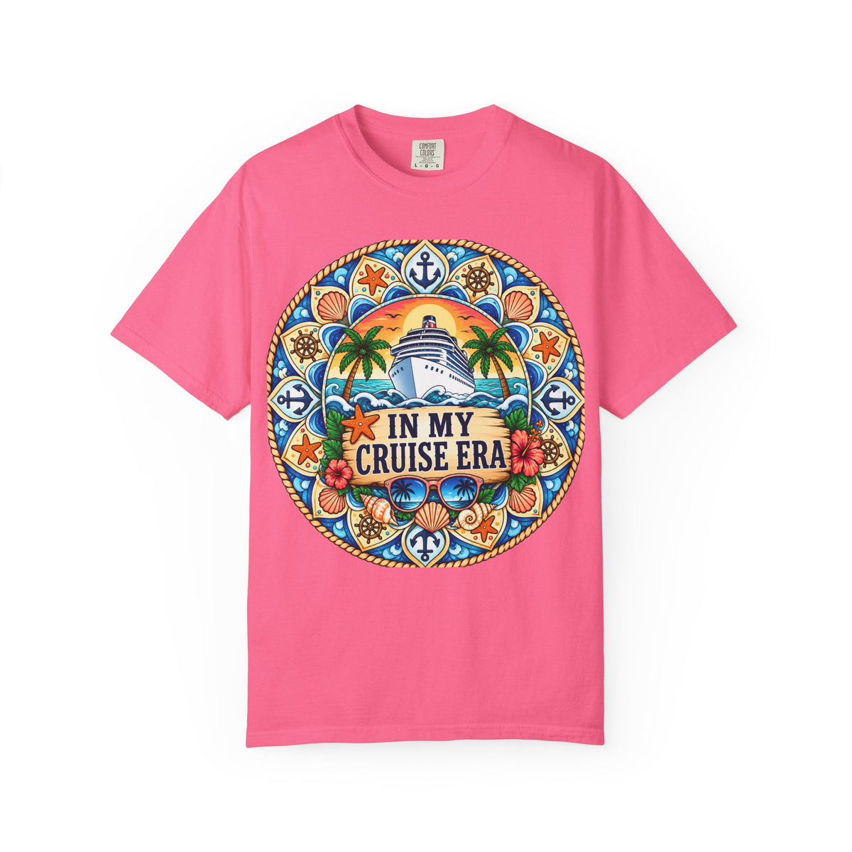 Cruise Vacation T-Shirt — "In My Cruise Era" Tropical Cruise Shirt