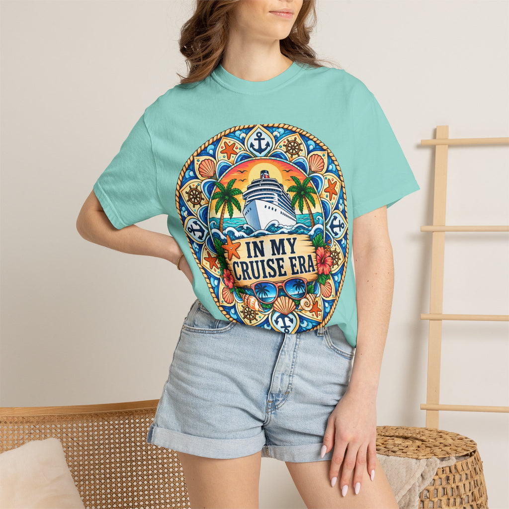 Cruise Vacation T-Shirt — "In My Cruise Era" Tropical Cruise Shirt