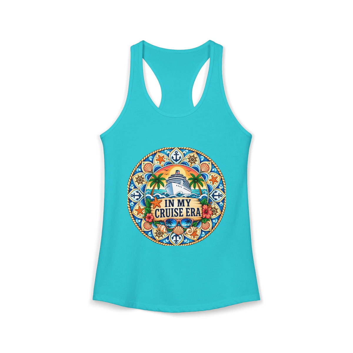 Cruise Retro Women's Ideal Racerback Tank