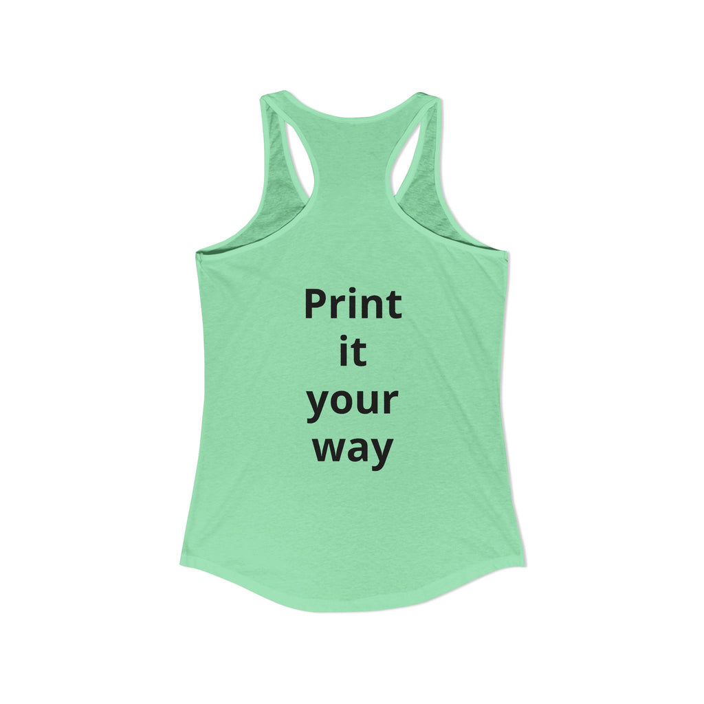 Cruise Retro Women's Ideal Racerback Tank