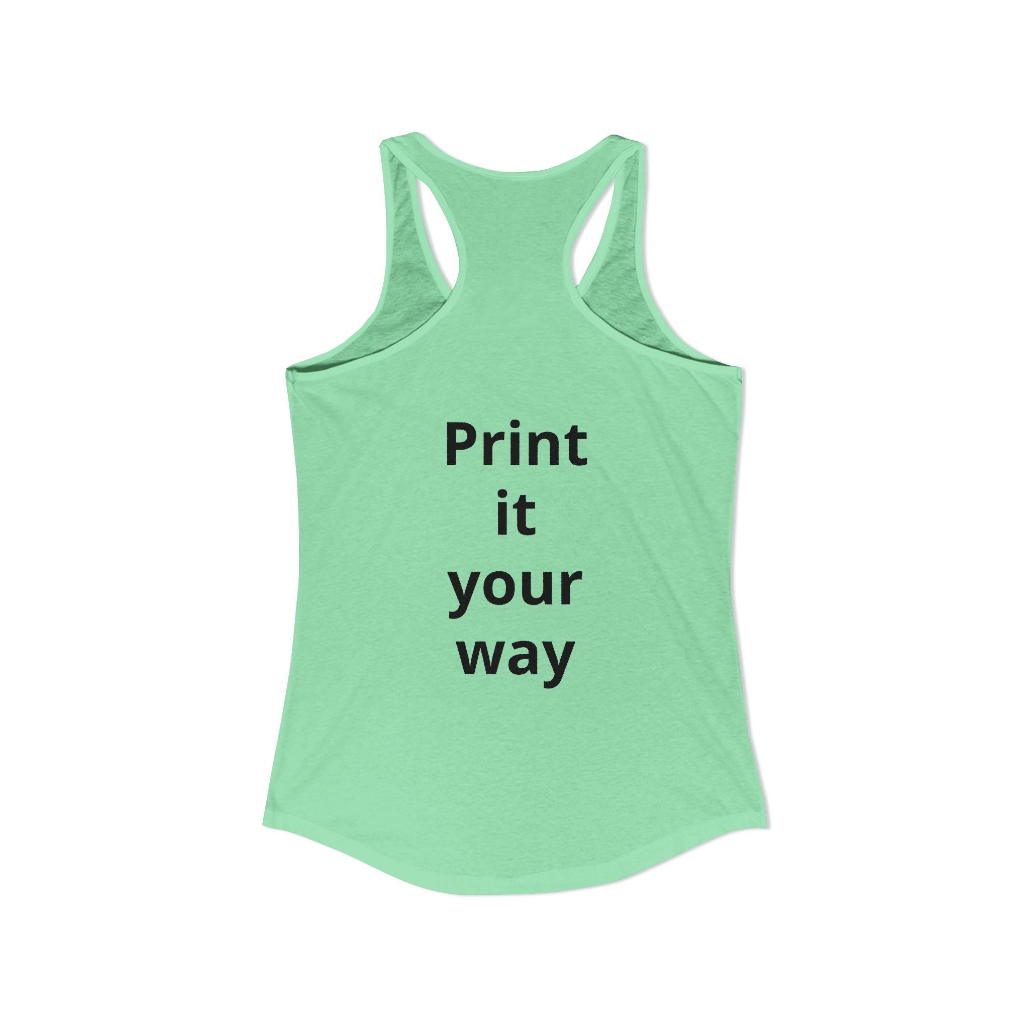 Cruise Retro Women's Ideal Racerback Tank
