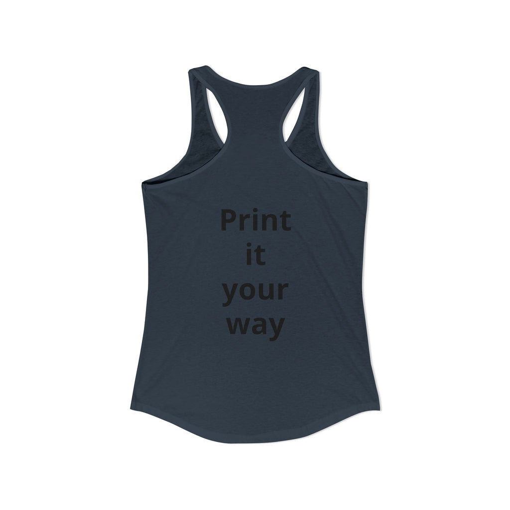 Cruise Retro Women's Ideal Racerback Tank