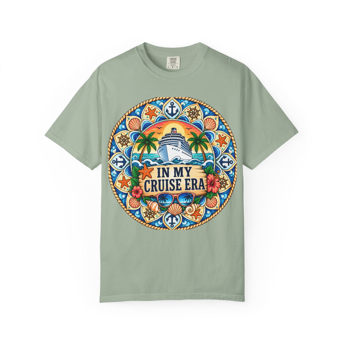 Cruise Vacation T-Shirt — "In My Cruise Era" Tropical Cruise Shirt