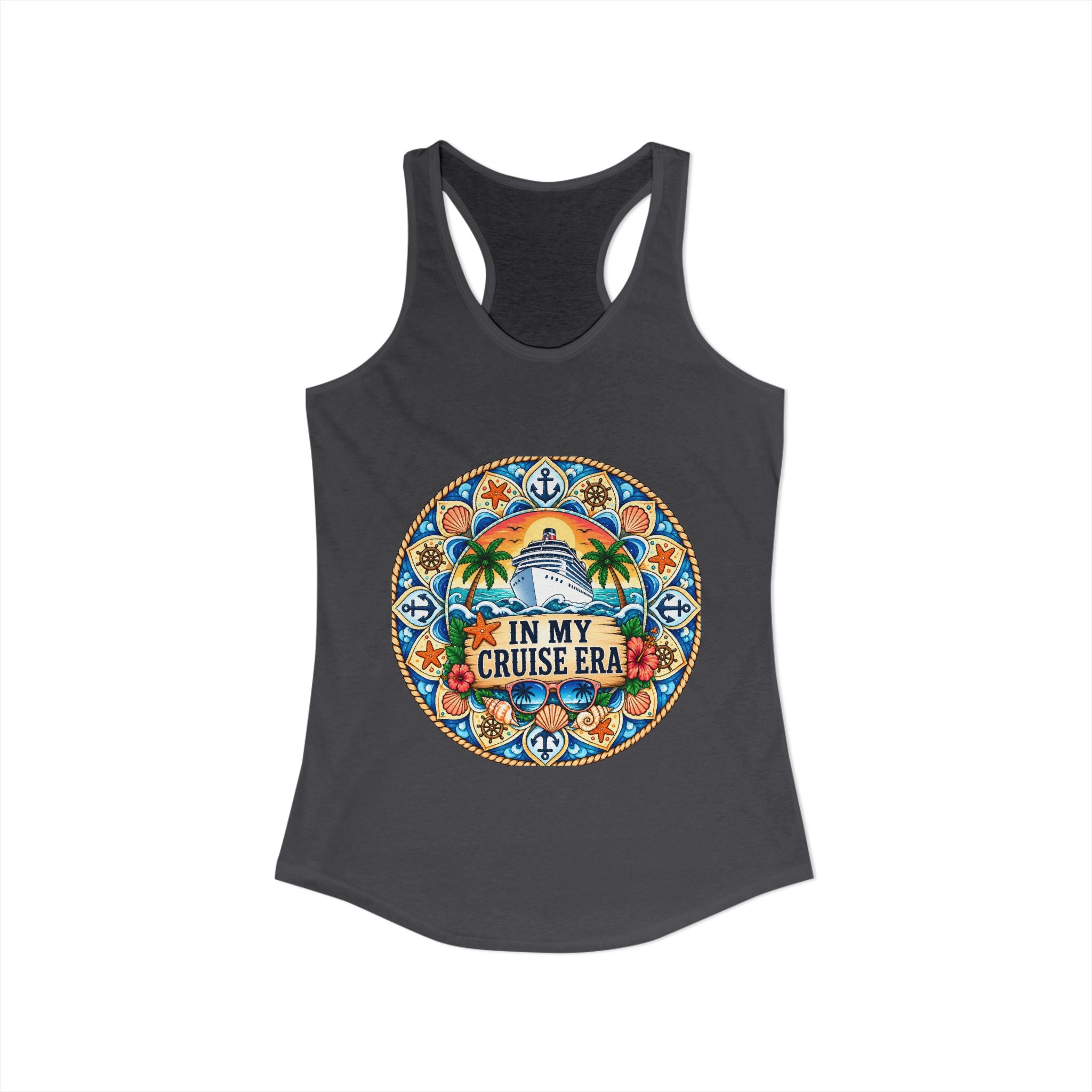 Cruise Retro Women's Ideal Racerback Tank