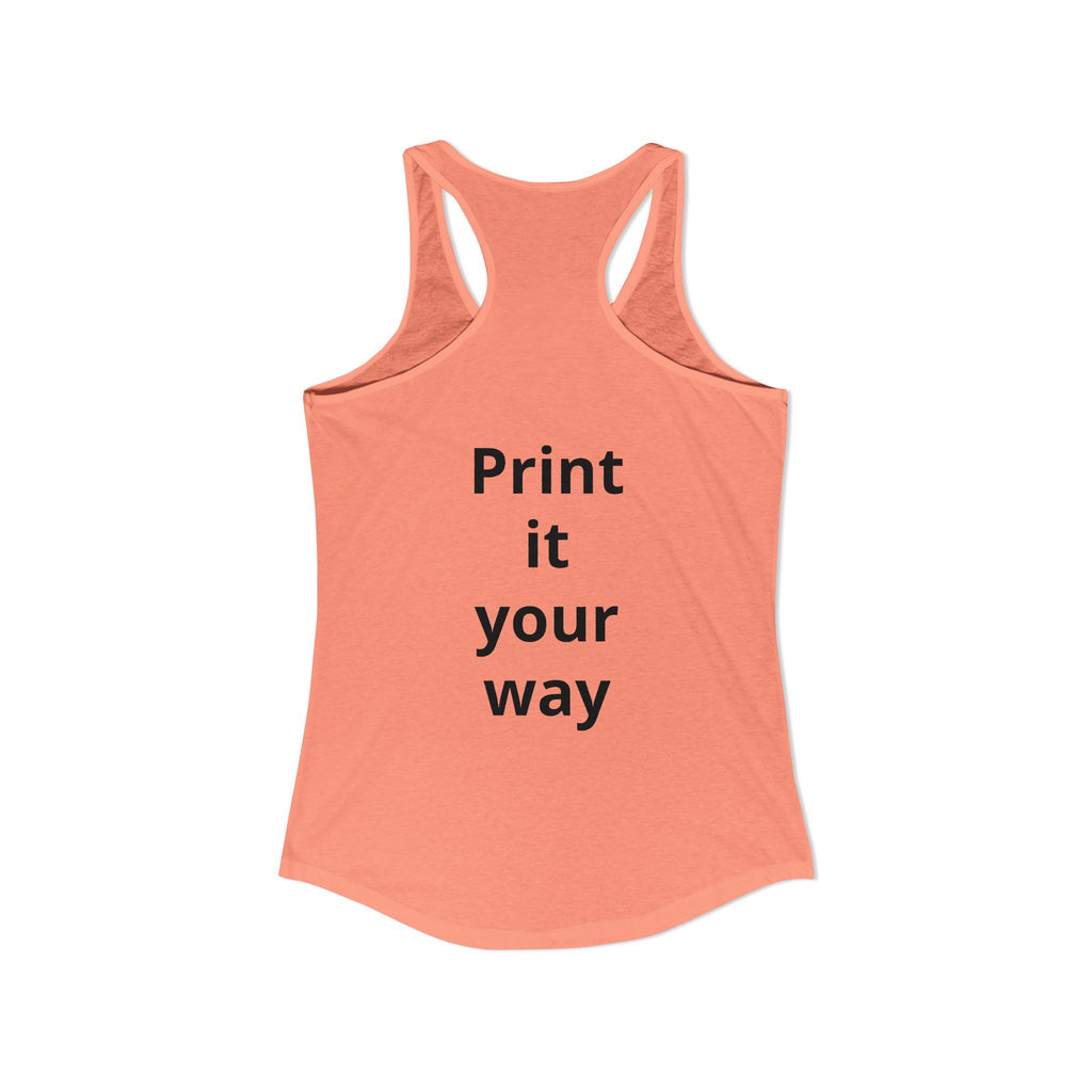 Cruise Retro Women's Ideal Racerback Tank