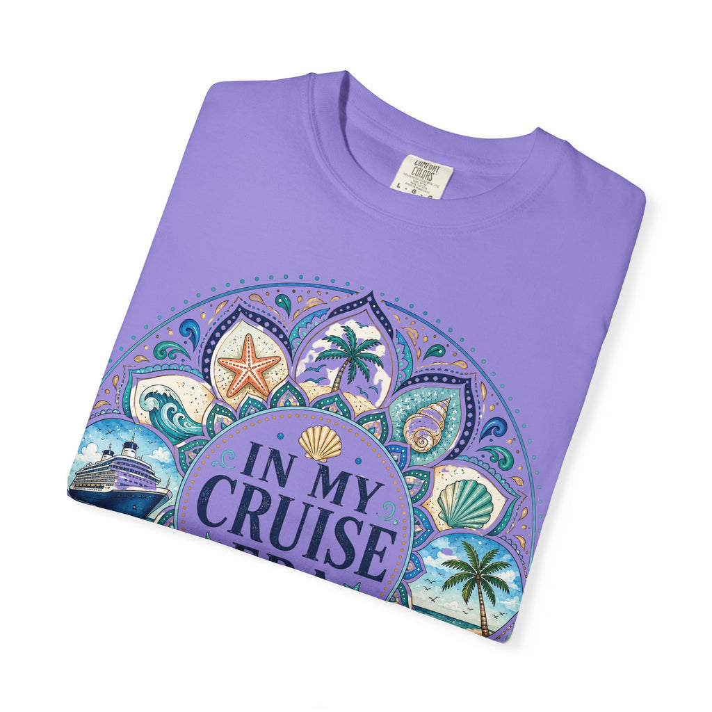 In My Cruise Era T-shirt | Nautical Mandala, Palm Trees, Seashells