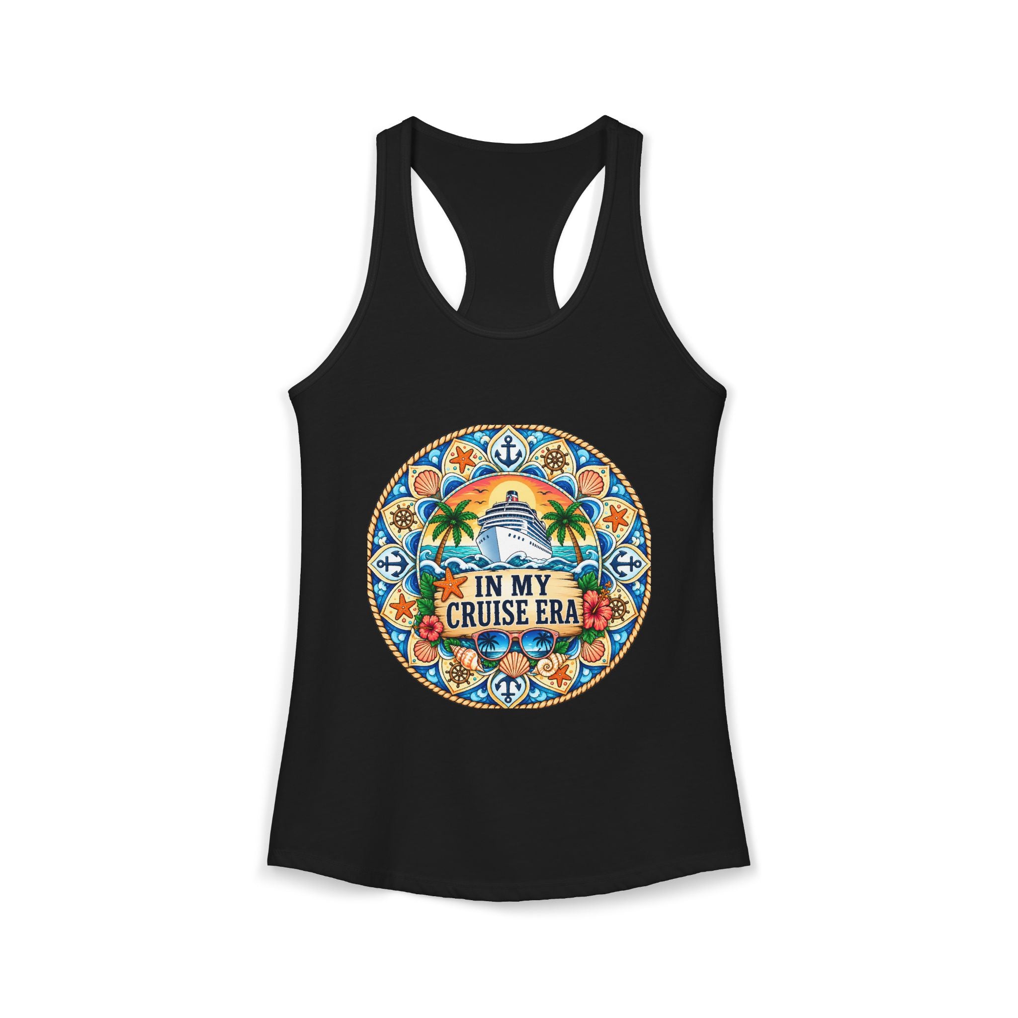 Cruise Retro Women's Ideal Racerback Tank