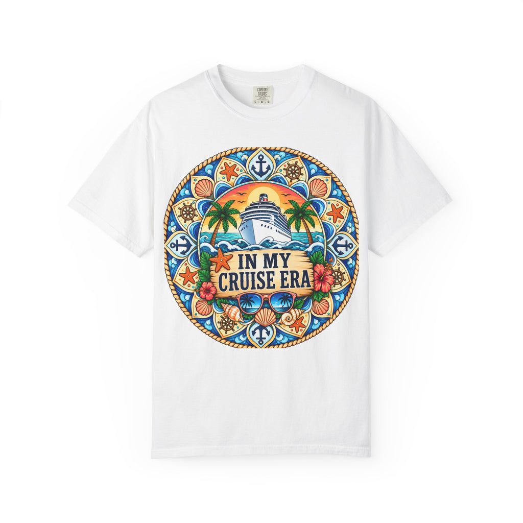 Cruise Vacation T-Shirt — "In My Cruise Era" Tropical Cruise Shirt