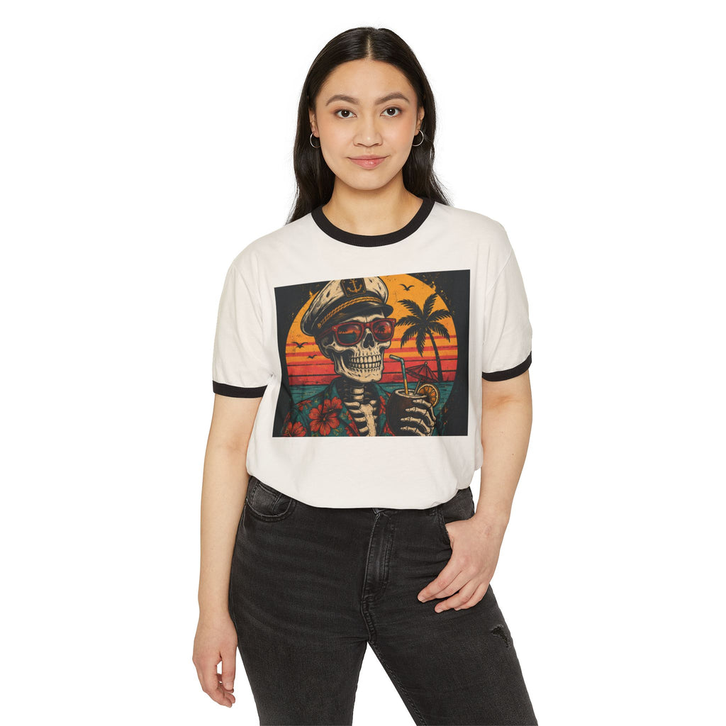 Unisex Cotton Ringer T-Shirt