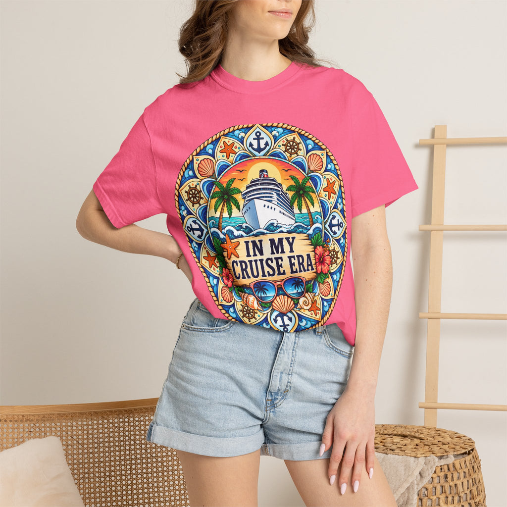 Cruise Vacation T-Shirt — "In My Cruise Era" Tropical Cruise Shirt