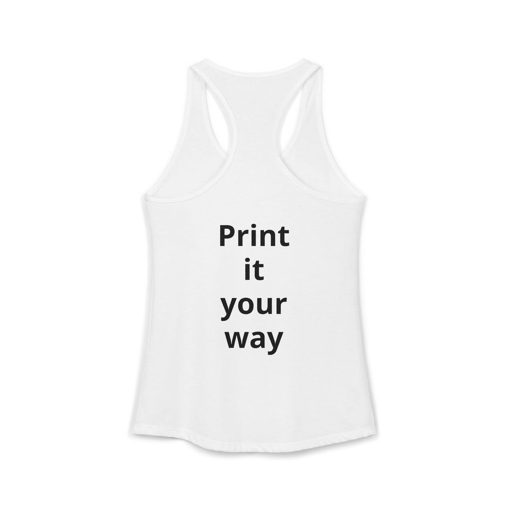 Cruise Retro Women's Ideal Racerback Tank