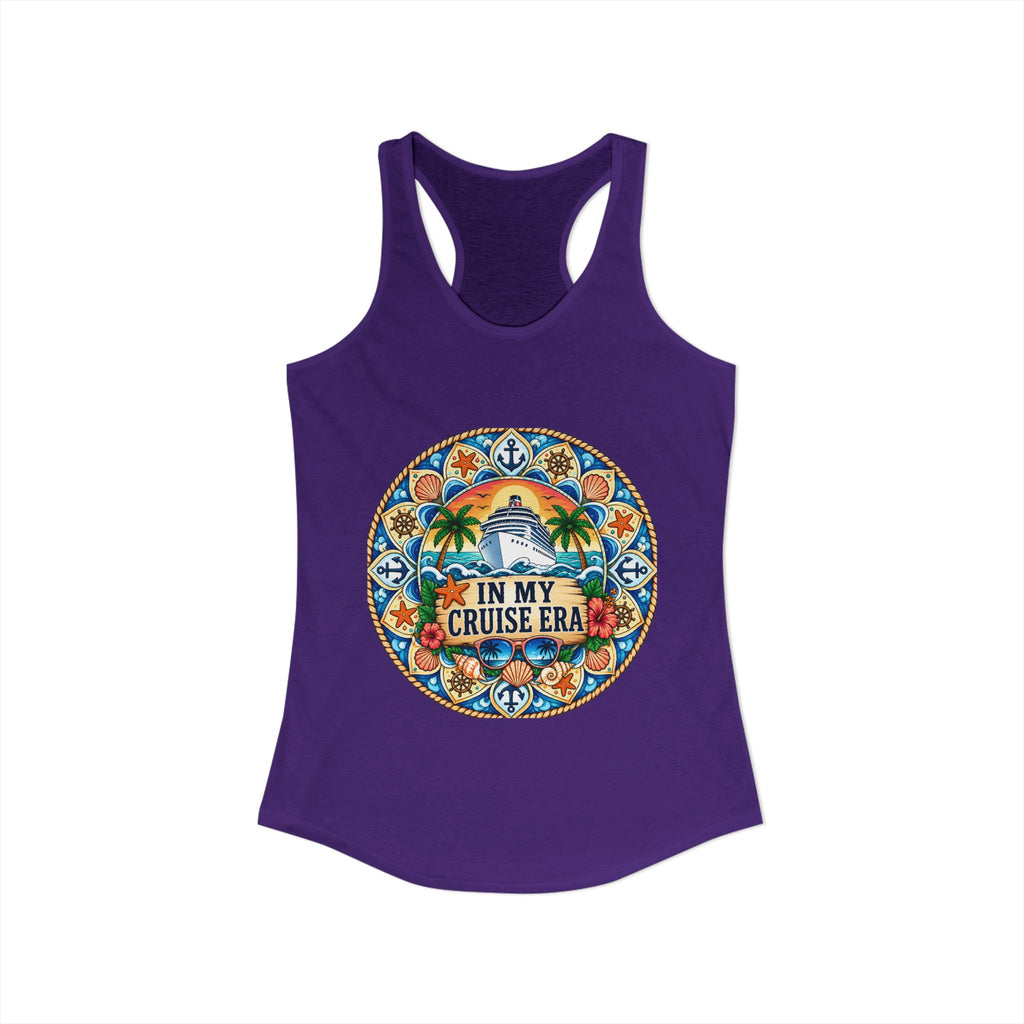 Cruise Retro Women's Ideal Racerback Tank