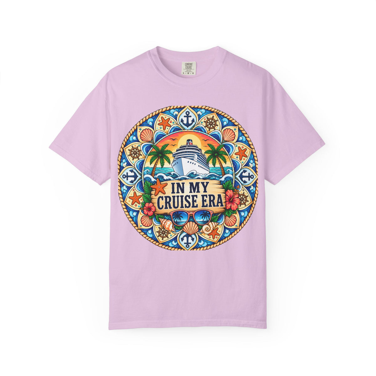 Cruise Vacation T-Shirt — "In My Cruise Era" Tropical Cruise Shirt