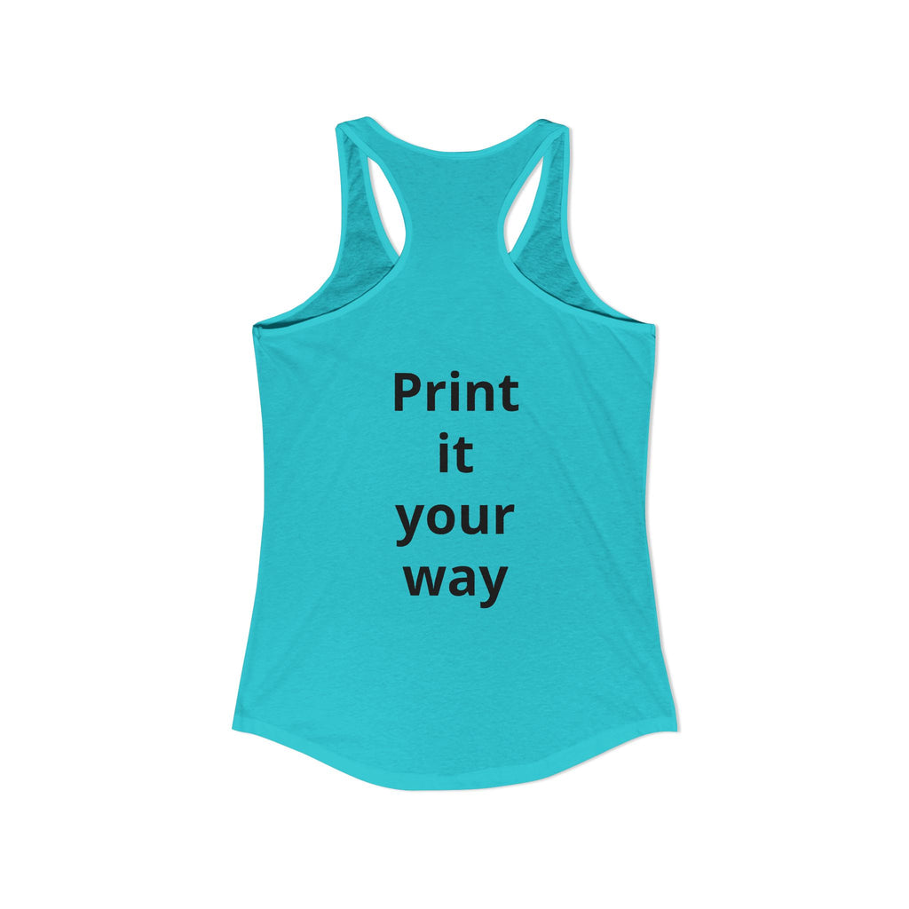 Cruise Retro Women's Ideal Racerback Tank