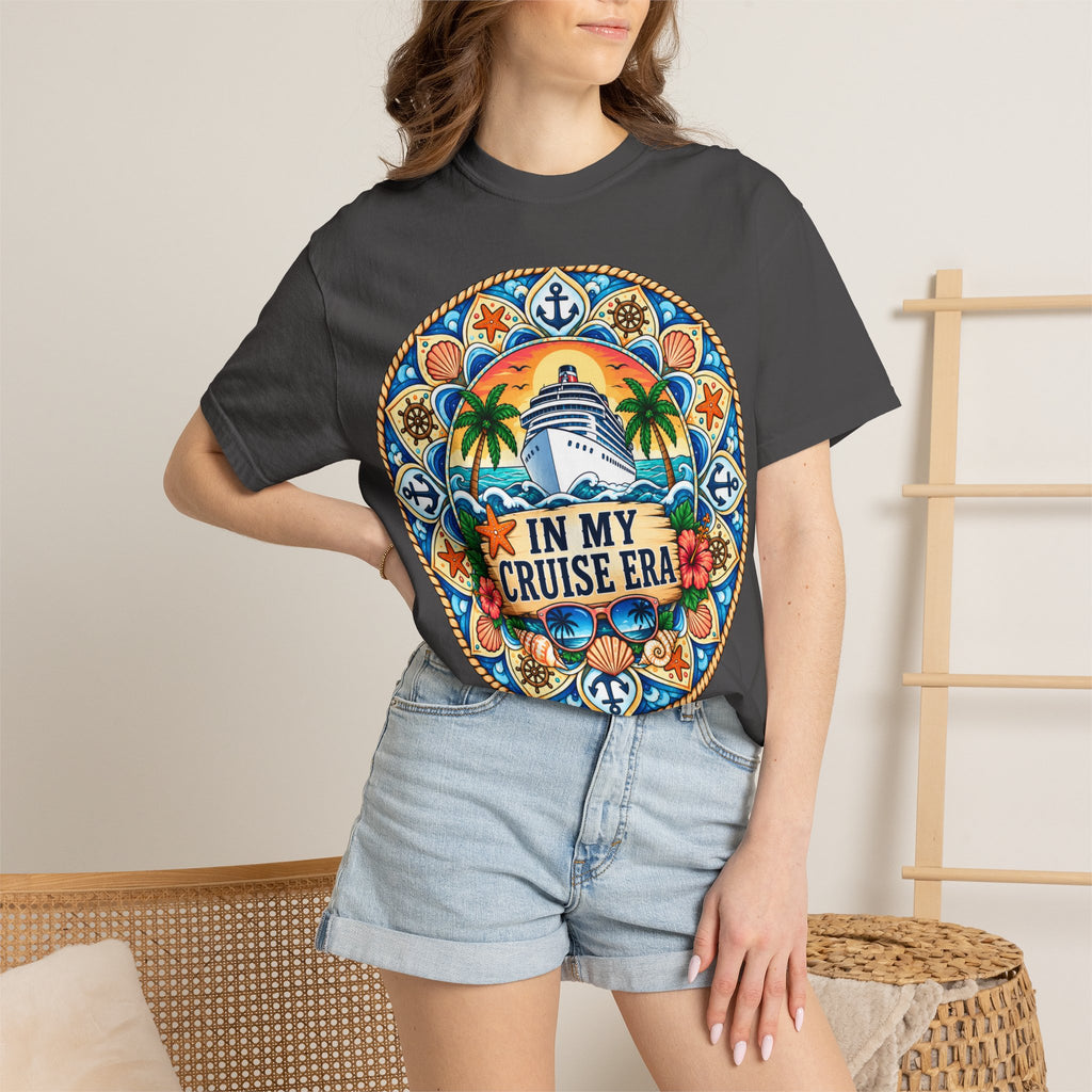 Cruise Vacation T-Shirt — "In My Cruise Era" Tropical Cruise Shirt