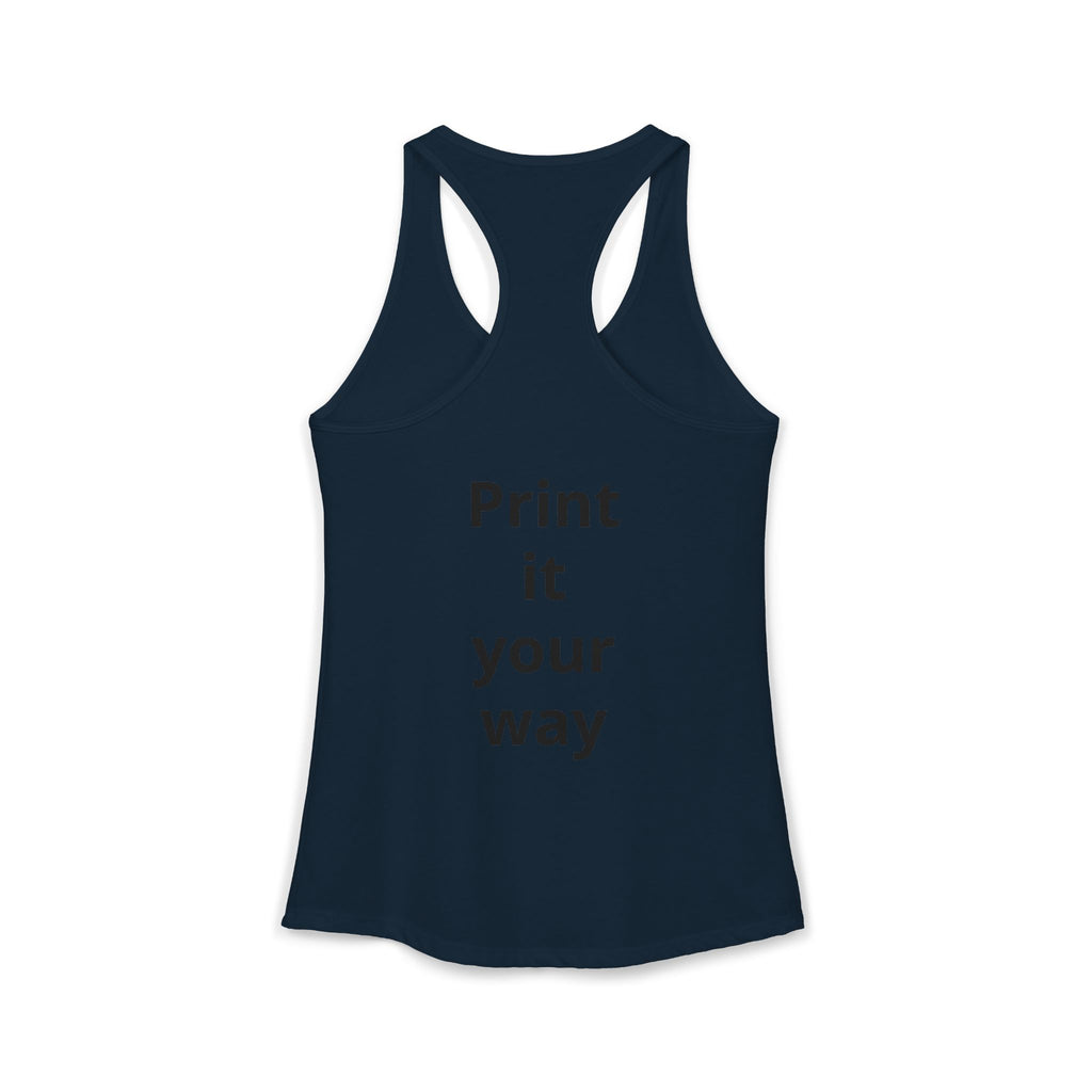 Cruise Retro Women's Ideal Racerback Tank