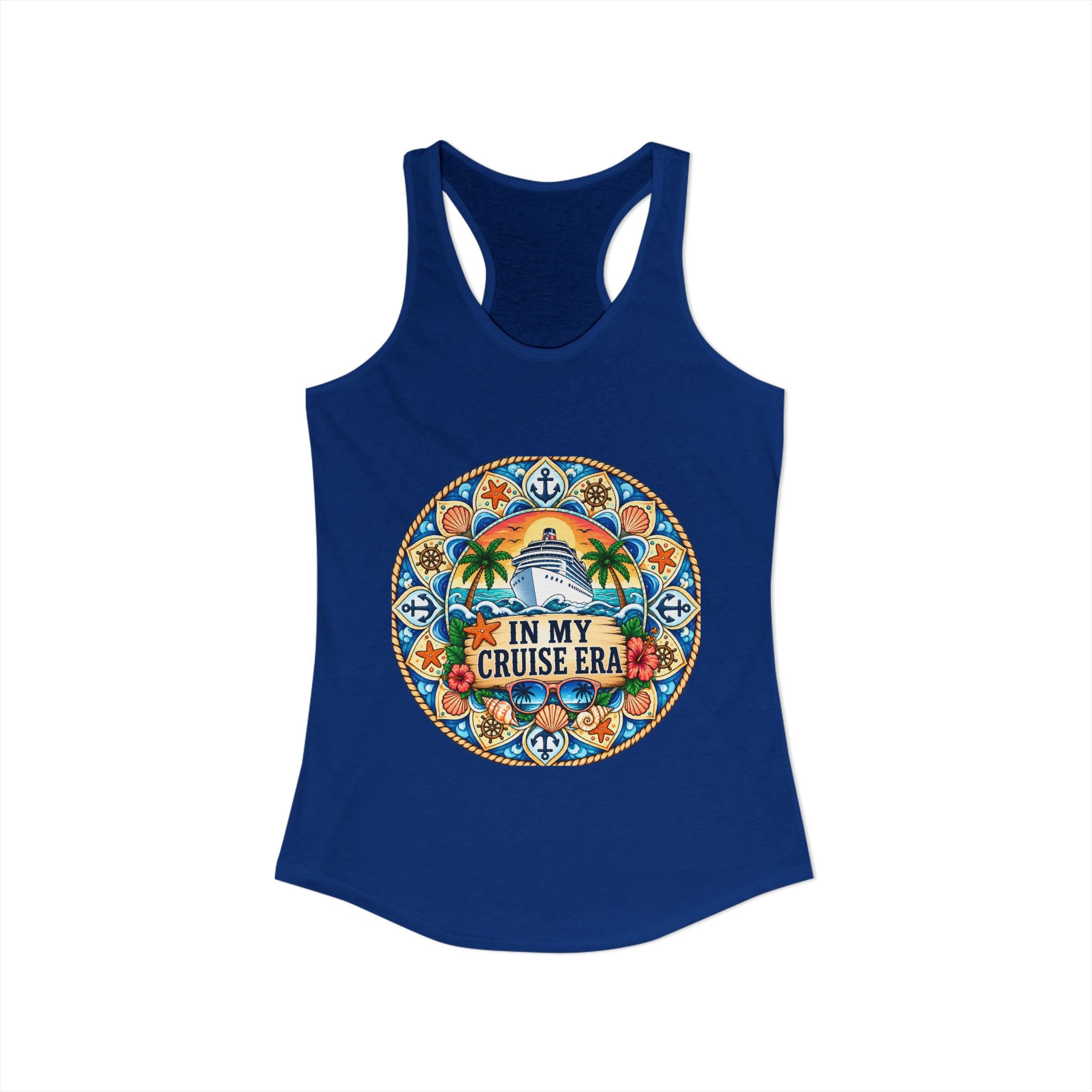 Cruise Retro Women's Ideal Racerback Tank