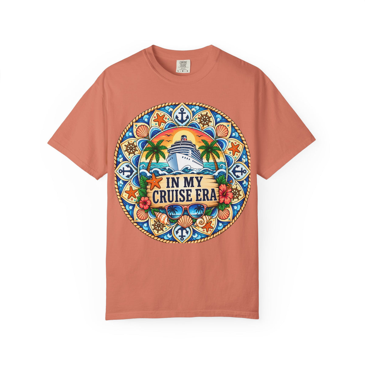 Cruise Vacation T-Shirt — "In My Cruise Era" Tropical Cruise Shirt